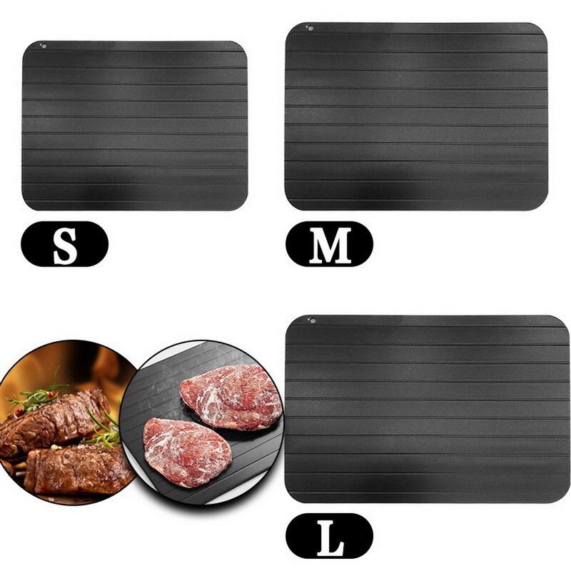 Fast Defrosting Tray Thaw Frozen Food Meat Fruit Quick Defrosting Plate Board Defrost Kitchen Gadget Tool for