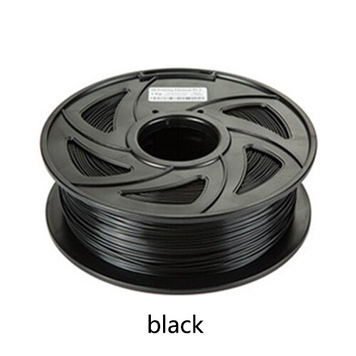 3D Printer Abs Verbruiksartikelen 1.75 Draad 1Kg 3D Printing Filament Fdm: Black