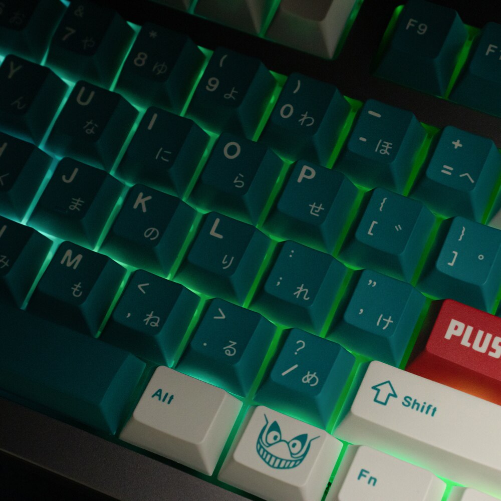 GMK Deku Clones Keycaps Cherry Profile PBT Dye-Sub 138 Keys Japanese Keycap For Mechanical Keyboard 61/64/68/84/98/108 Layout