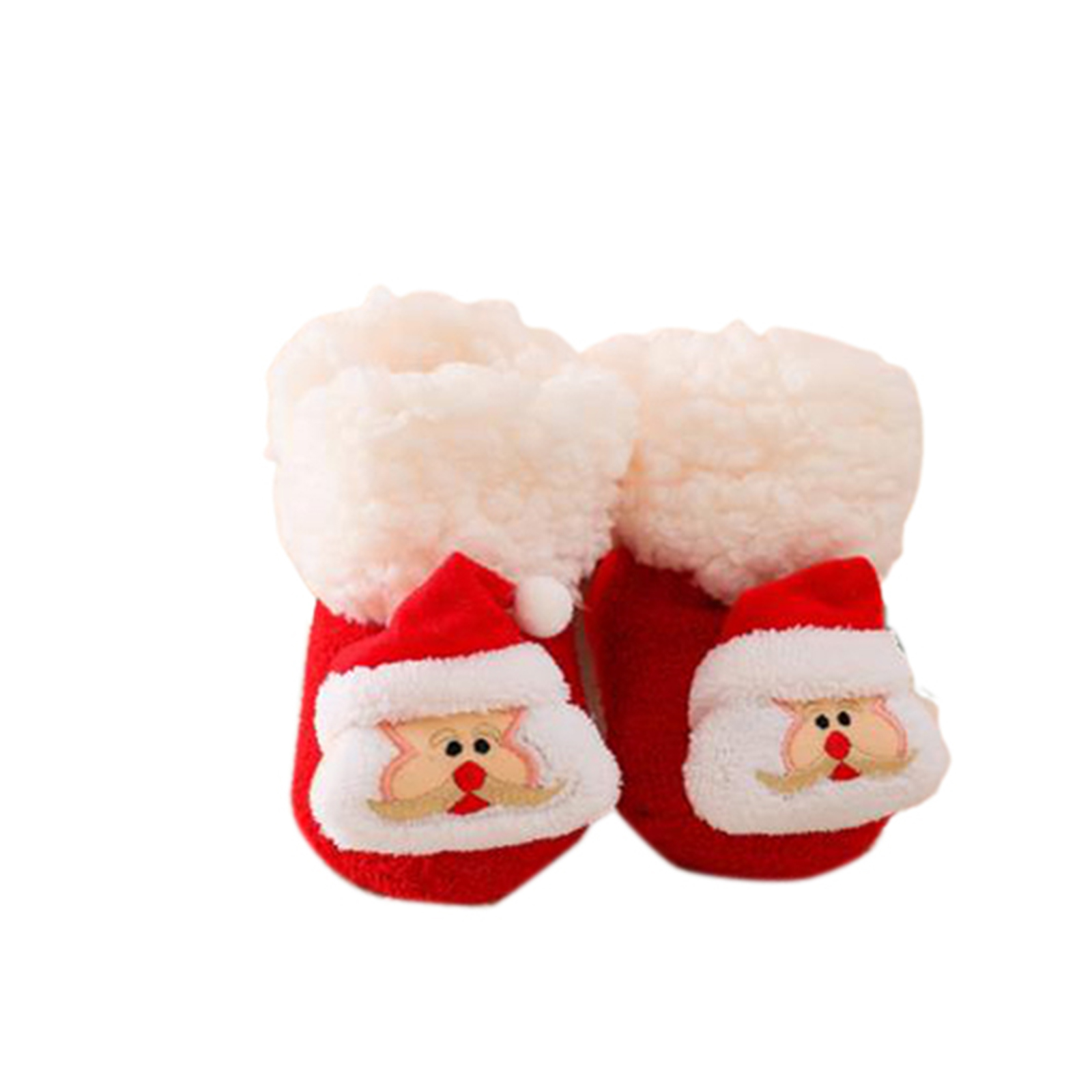 Baby Kerst Floor Sokken Winter Warm Antislip Sokken Voor Jongens Meisjes 0-2 Jaar Oud: B / 1-2Years