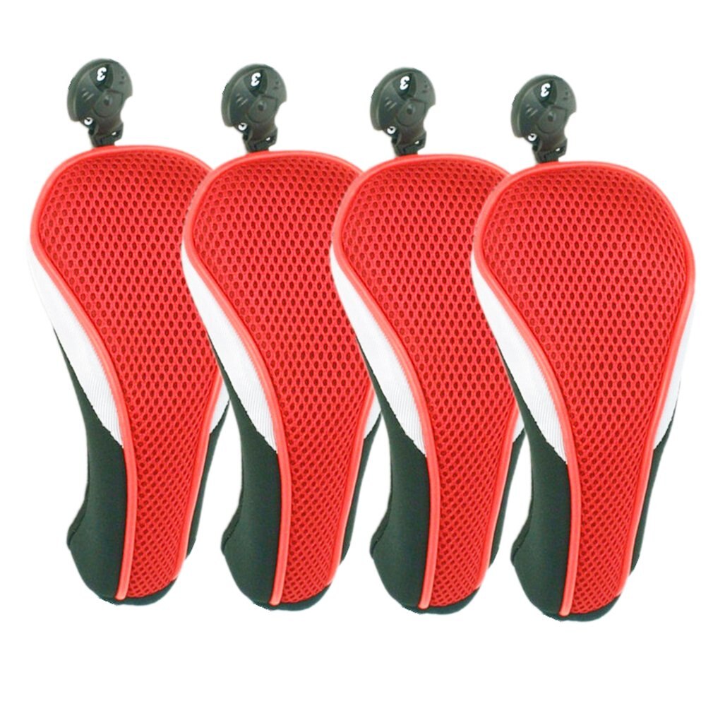 Golf Ironwood Cover 4 Pack Orange