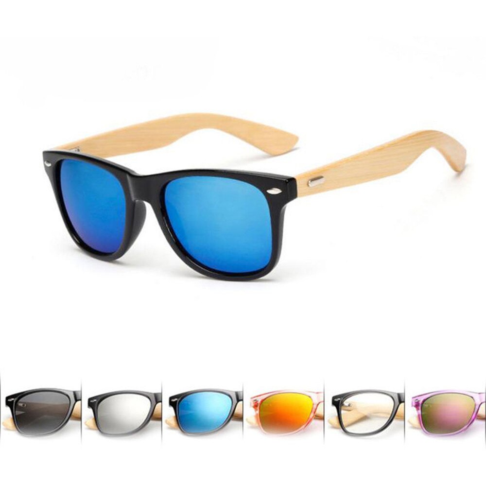 2019 nova retro polarizado óculos de sol das mulheres dos homens viagens esporte moda design da marca de bambu moldura de madeira óculos de sol para as mulheres