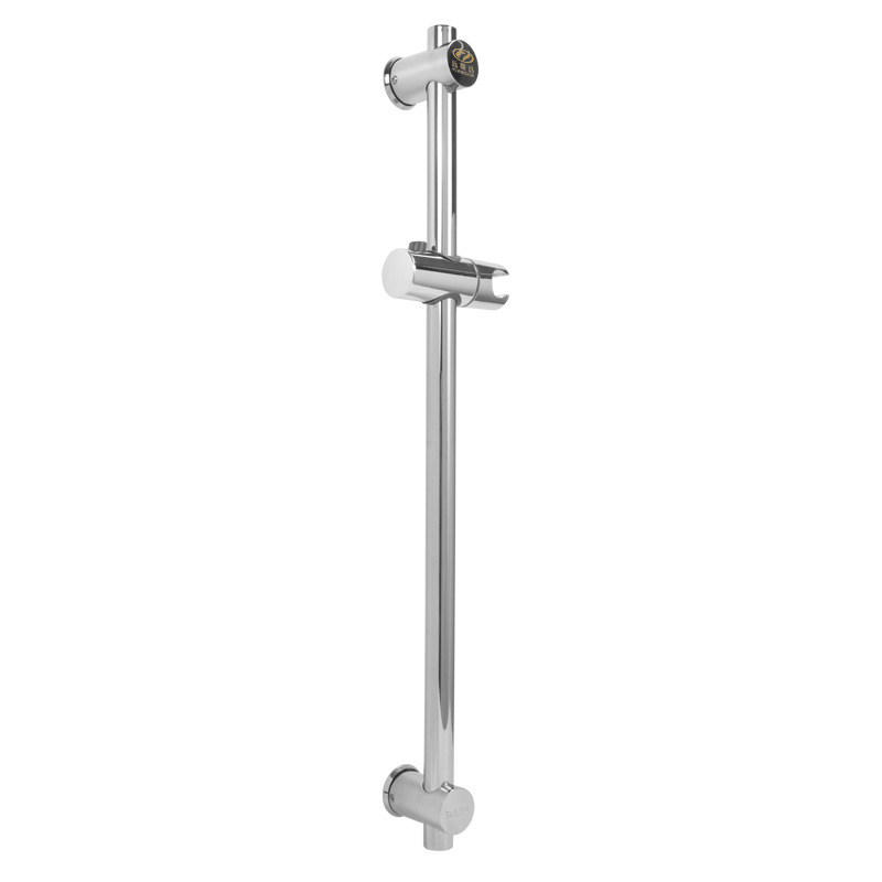 304 rustfritt stål dusj skyvebjelke veggmontert roterbar dusjstang justerbar skyve skinne sett løftestang