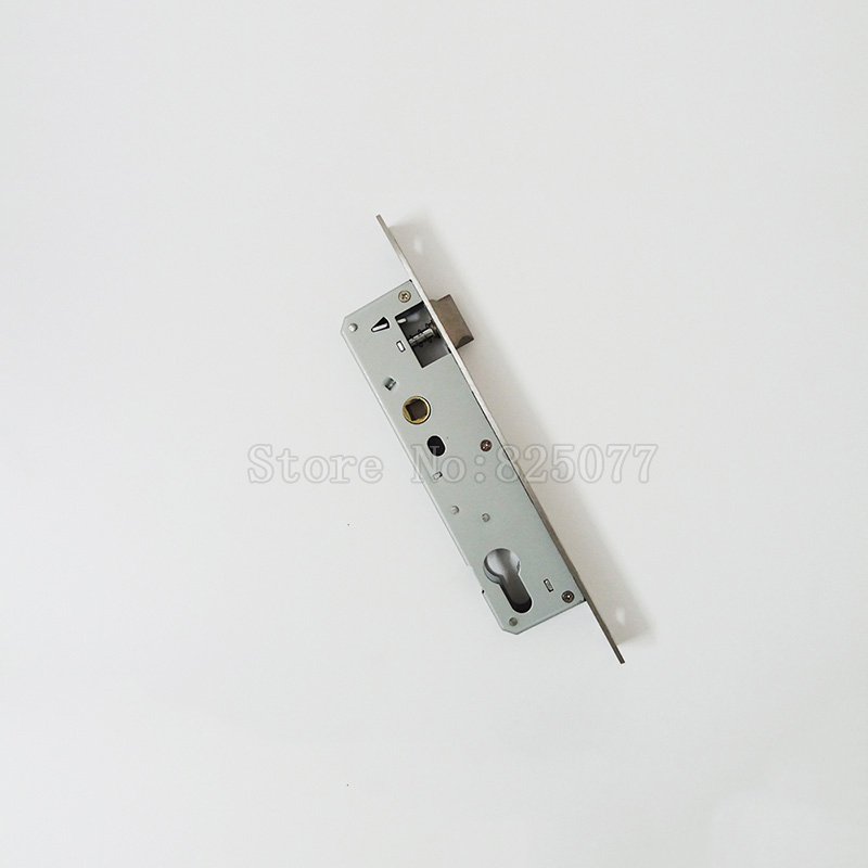 1PCS Brand European Style Narrow Mortise Lock Body Aluminum Door Lock 8520/8525/8530/8535 Lock Body KF195