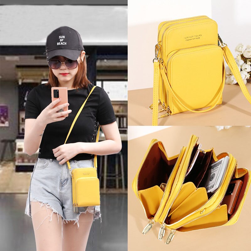 Pu Luxe Handtassen Vrouwen Tassen Voor Vrouw Dames Handtassen Vrouwen Crossbody Tassen Purse Clutch Telefoon Portemonnee Schouder tas