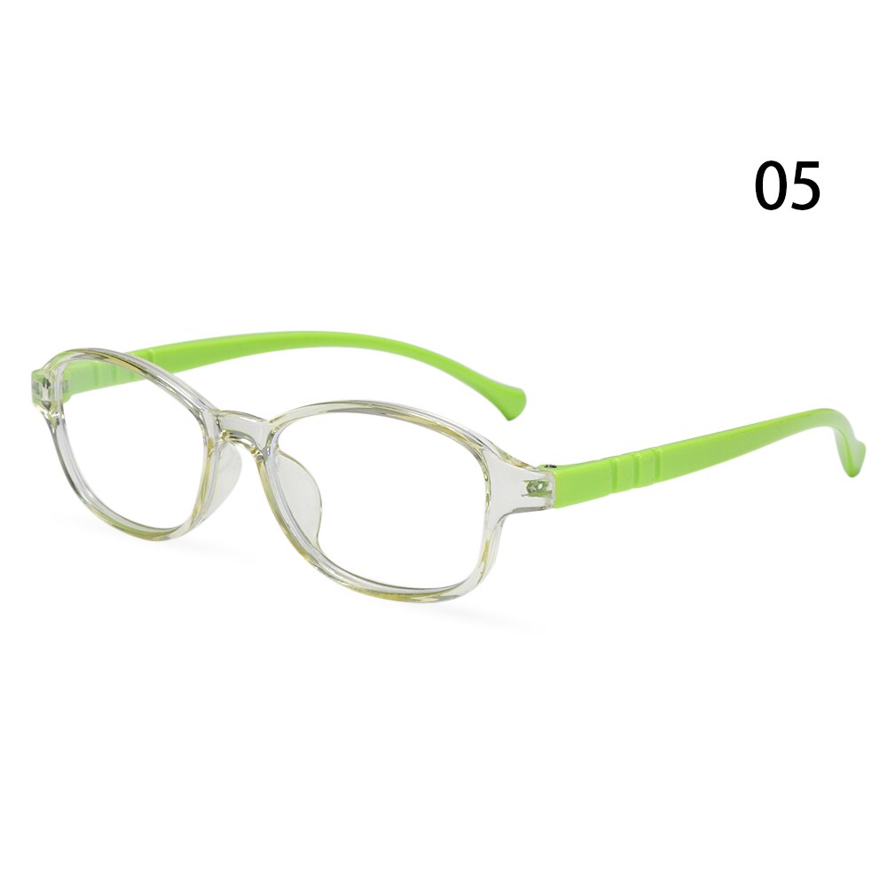 1PC Kid Glasses Ultra Light Frame Computer Glasses Anti-blue Light Eyeglasses Eyewear Boys Girls Vision protection Lynx Glasses: 05