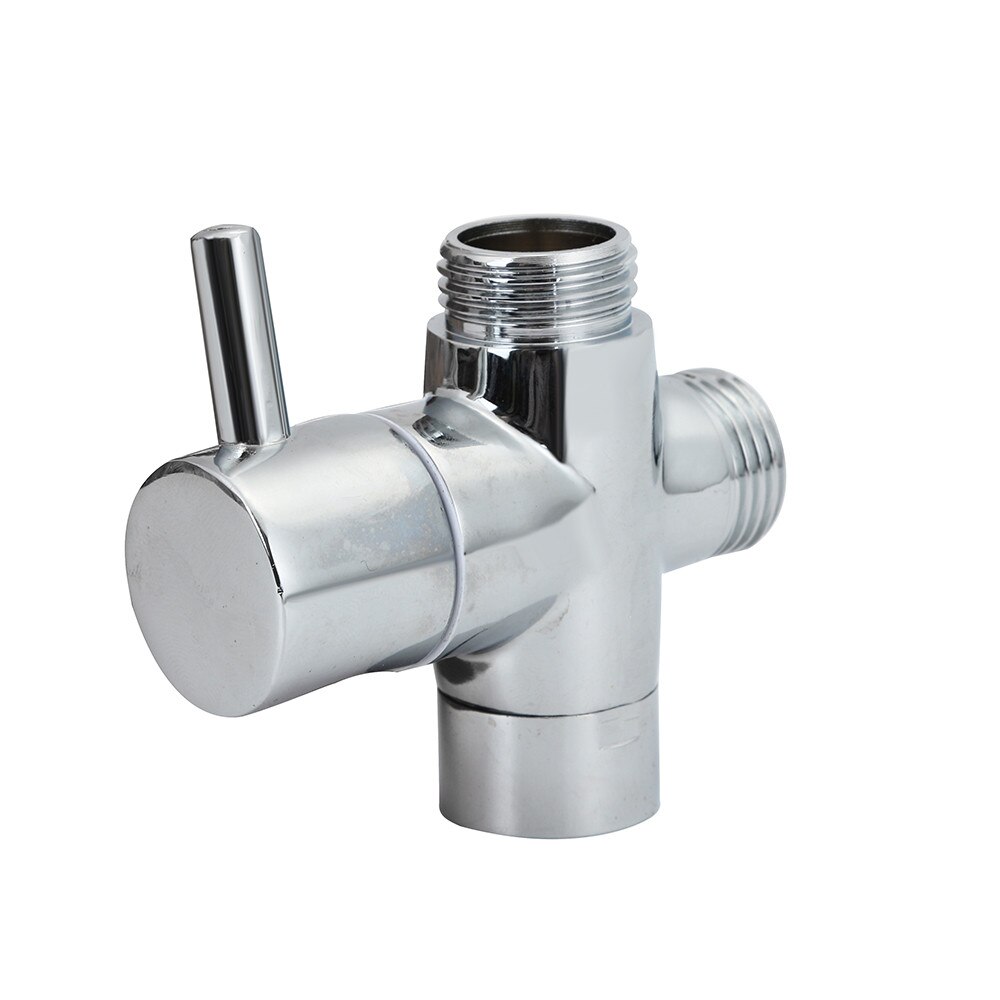Handheld Toilet Bidet Sprayer Hand Held Shower Head Douche Toilet Bidet Spray Wash Jet Shattaf Diverter Hand Sprayer Shower Head: T adapter 