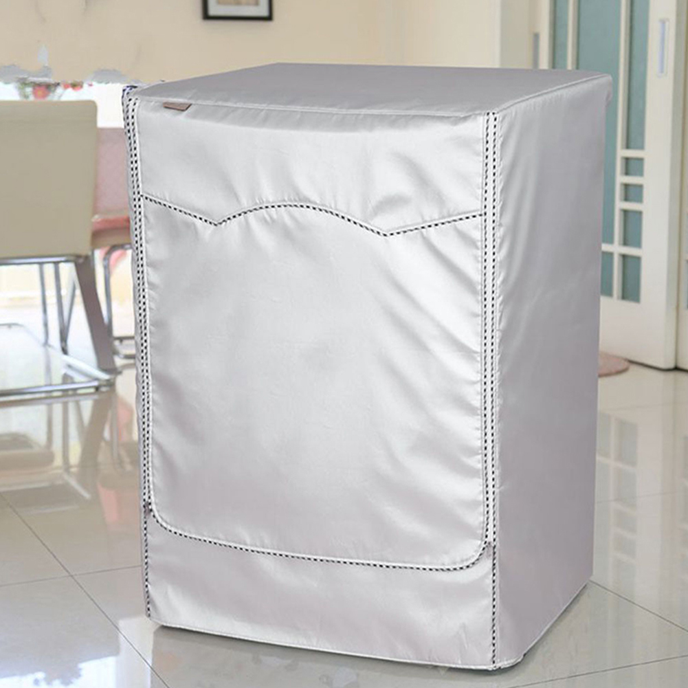 Washing Machine Cover For Front Load Washer & Home Sunscreen Laundry Dryer Waterproof Dust Proof Case Protective Dust Jacket