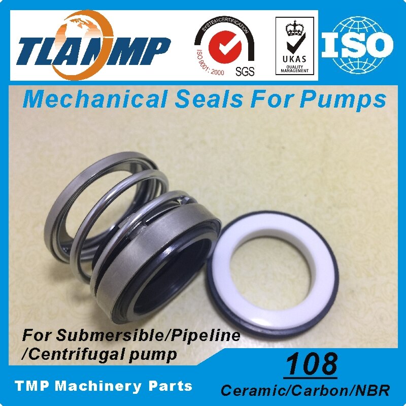 108-8 TLANMP Mechanische Dichtungen (Material: Kohlenstoff/Keramik/NBR) welle Größe 8mm Einzelnen Frühling Pumpe Dichtung, sitz outersize 18mm.