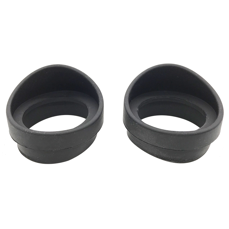 Rubber Eyepiece Eye Cups One Pair Eye Guards Inner Diameter 34 mm for Microscope Binoculars Telescopes Not Foldable Eyecups