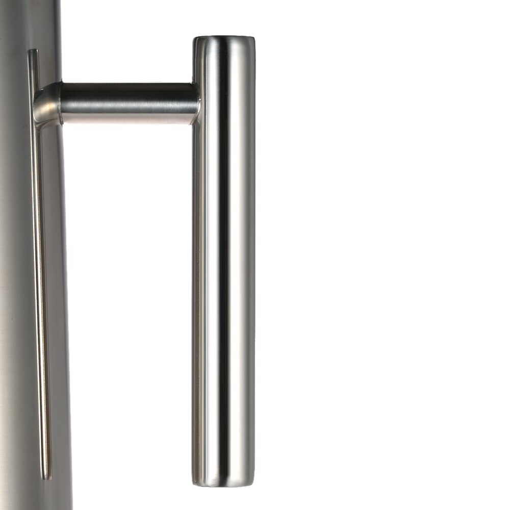 Homgeek 1.5l grote waterkan van roestvrij staal, waterkan voor koude dranken, sapkan met ijsbeschermer