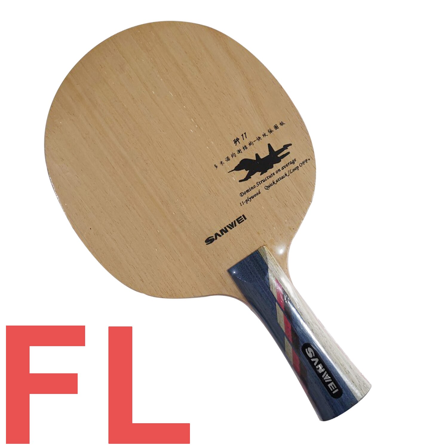 Sanwei J-11 J11 J 11 Table Tennis Blade for PingPong Racket: FL  long handle