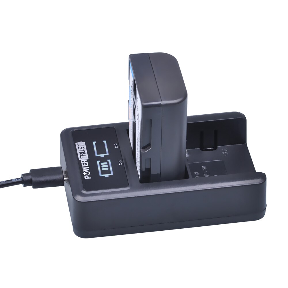 Batterie di NP-FM50 e caricatore doppio per Sony NP-FM30 NP-FM51 NP-QM50 NP-QM51 batteria NP-FM55H, videocamera Sony/HDR-HC1 della macchina fotografica ecc: 1 pc kit