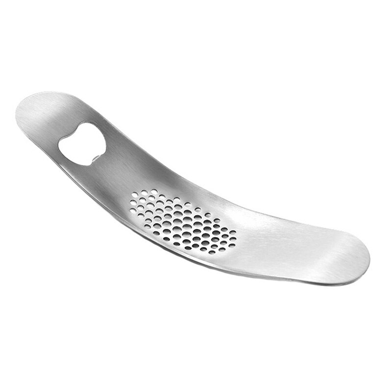 1Stck Küche Spielereien Edelstahl Knoblauch Presse Brecher Kochen Werkzeuge Manuelle Fleischwolf Knoblauch Hacken Obst Gemüse Werkzeuge: B