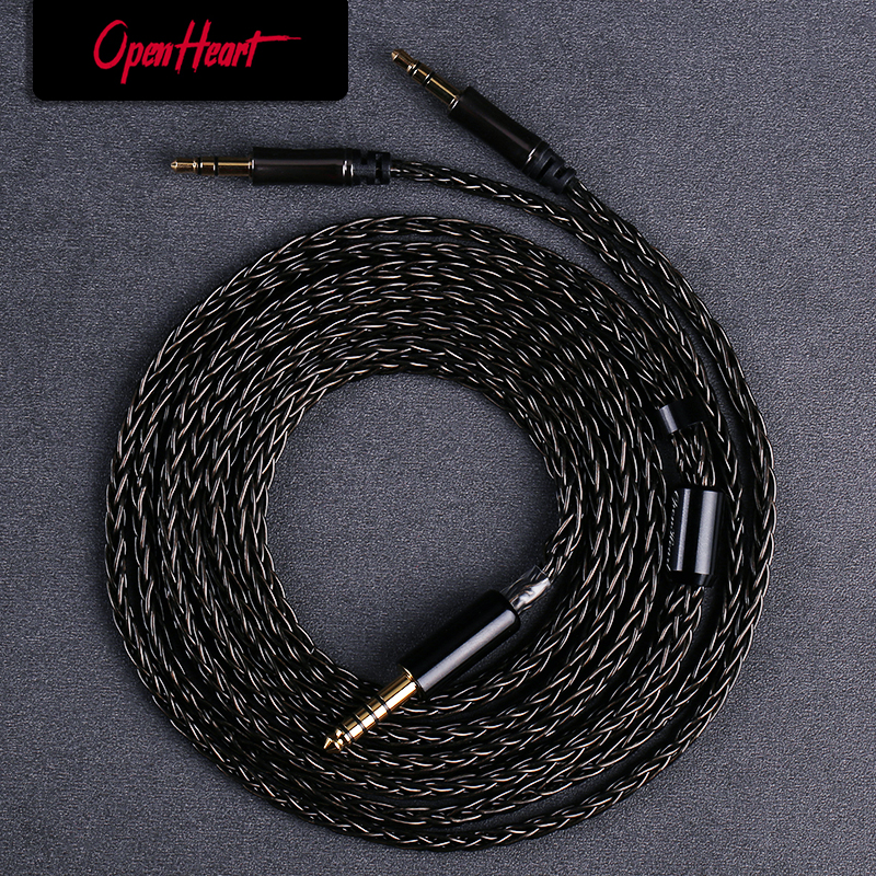 Openheart 16- 3m hodetelefonkabel for fidelio  x3 lcd -1 xlr 4.4mm 6.35mm 2.5mm 2m oppgraderingsbalansert kabel sølvbelagt kobber