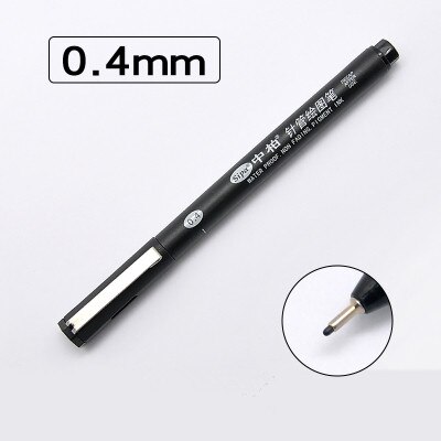 1Pc Sipa Drawing Pen Fineliner Ultra fine line marker ink black 005 01 02 03 05 08 Micron drawing Pen art Marker set: PURPLE