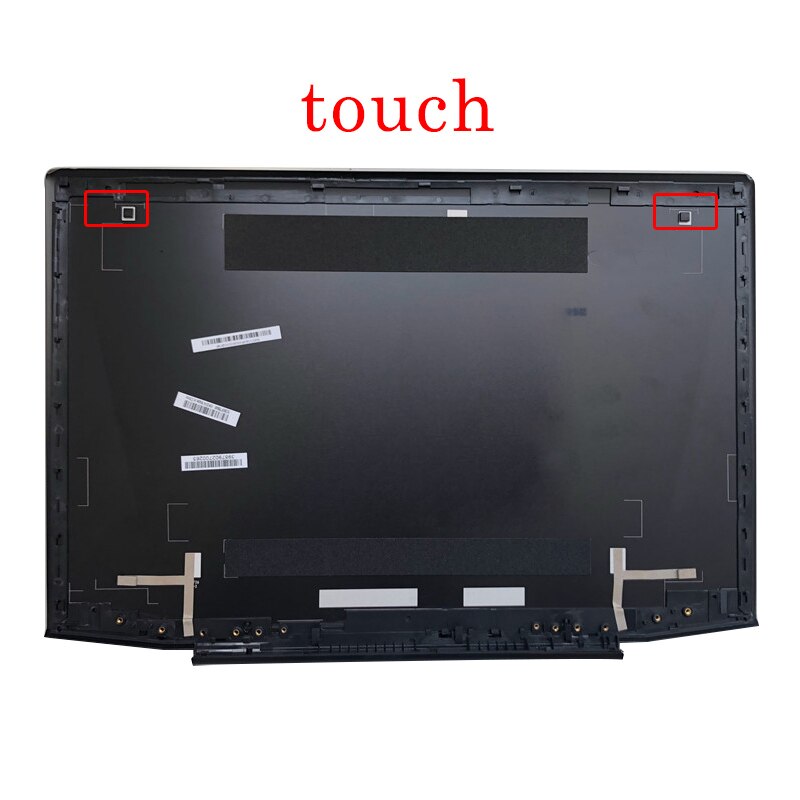 Capa traseira para laptop lcd, moldura frontal/dobradiça/palmrest/capa inferior para lenovo y50 Y50-70, sem toque am14r000400 com touch am14r000300: Touch A Cover