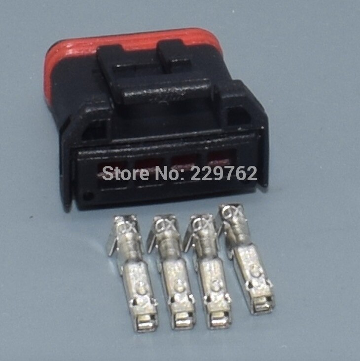 Shhworldsea 4 pin/weg 1.2mm auto mannelijk vrouwelijk auto kabel elektrisch 040 kabelboom connector stekker  mx19004 p 51 mx 19004 s 51