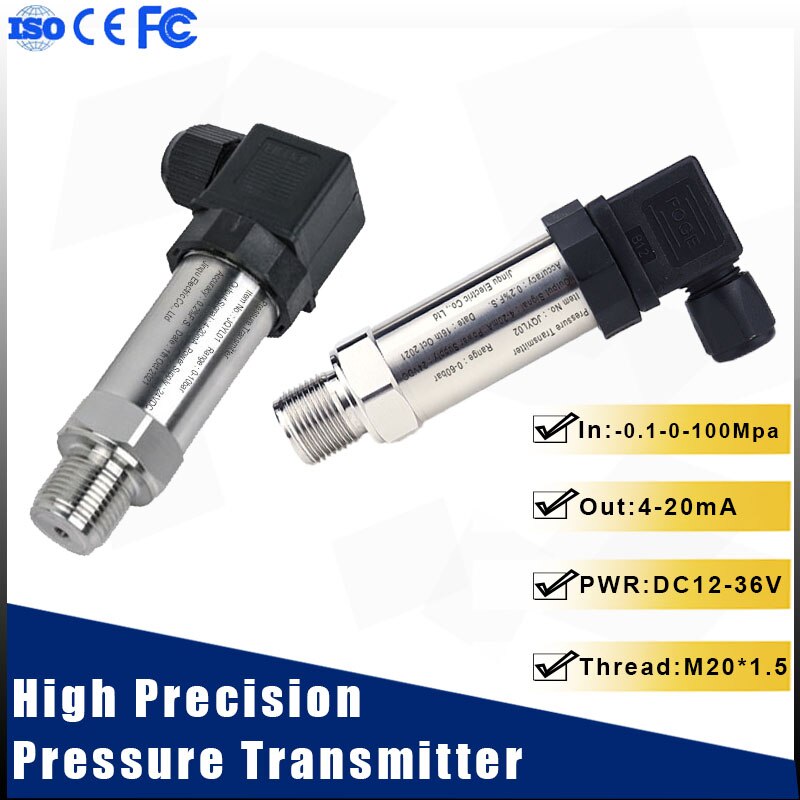 Druckmessumformer 4-20mA – G1/4“ Silizium-Drucksensor Für Wasser, Öl, Gas & Luft, 0-1MPa – Stabil & Präzise