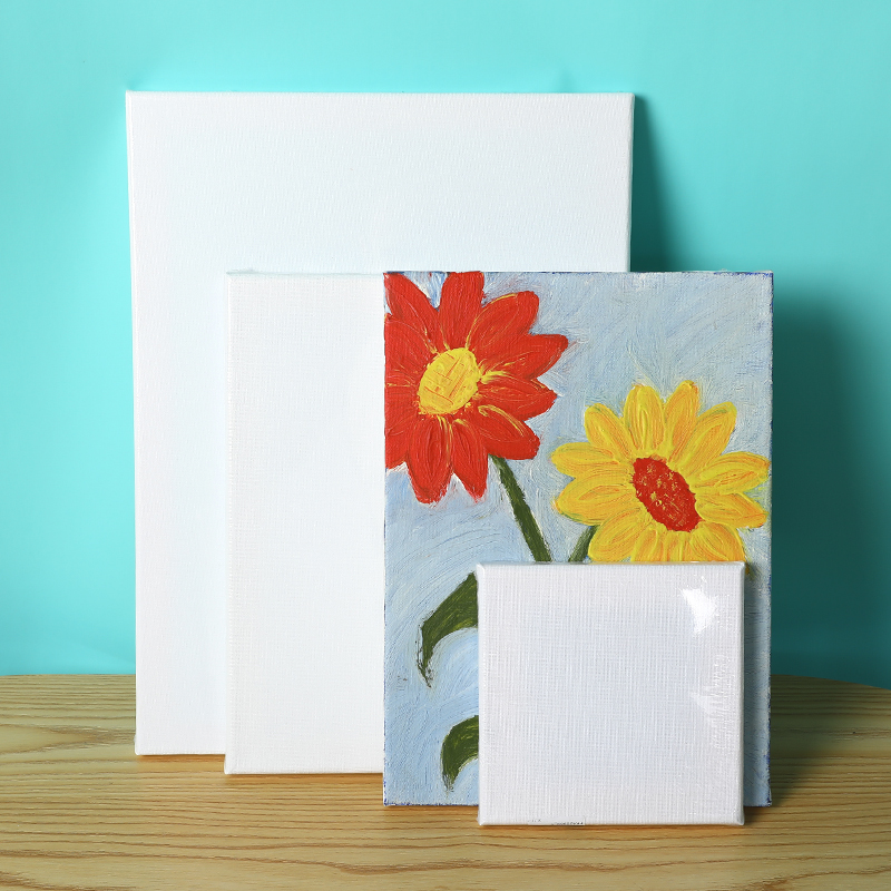 For Acrylic Oil Painting Watercolor Painting DIY Crafts Blank Screen Wooden Plate Frame Canvas Board Plate Art Artist