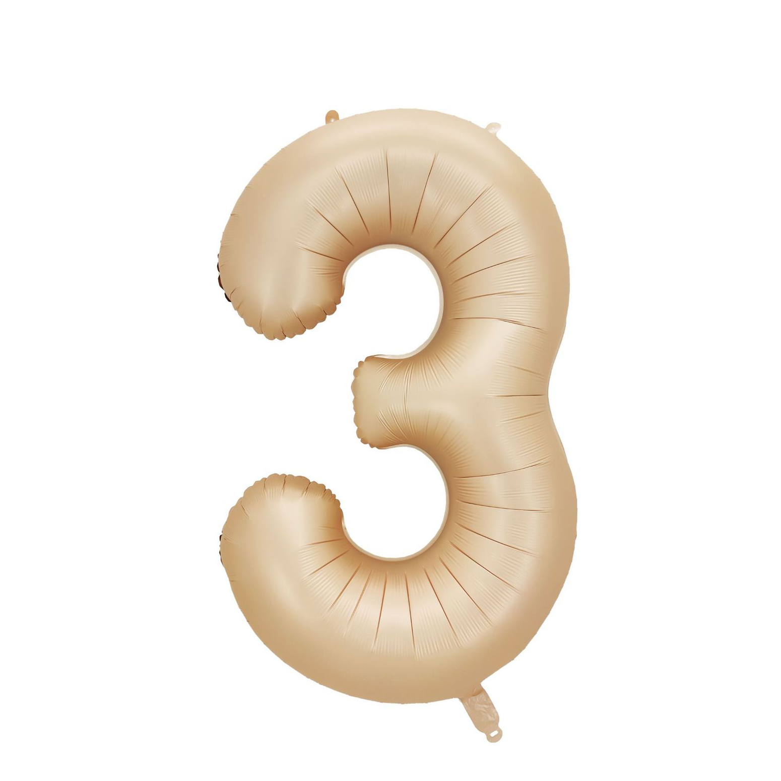 Brown Beige Cream Heart Balloons Number Balloon 1 2 3 4 5 Digital Foil Balloon Birthday Party Decoration Helium Air Globo: ROSE RED