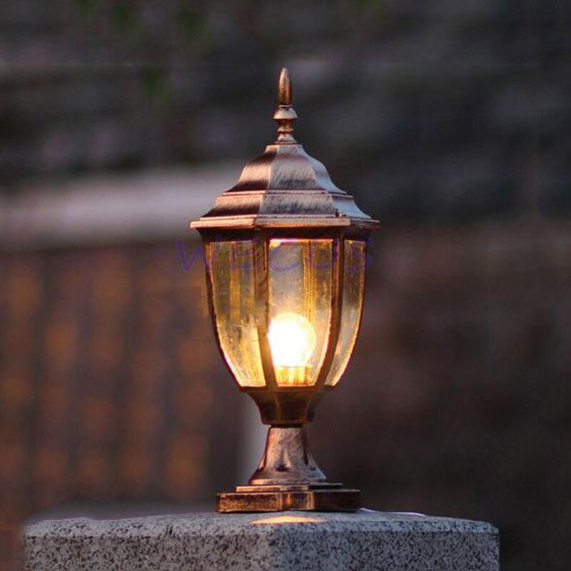 pillar light garden landscape column post lamps outdoor fence decorative lighting WCS-OCL0029