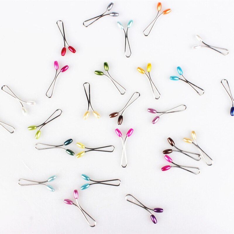 5 stücke Perle Clip Schal Stift Kopftuch Schal Schal Zubehör Dame Muslim Schal Clips Neue Moslemisches Hijab Schal Stift