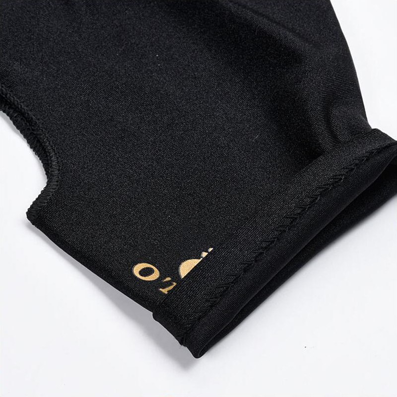 O'MIN biliardo biliardo stecca guanti tre dita dita unisex biliardo biliardo nero otto accessori palla guanti da biliardo