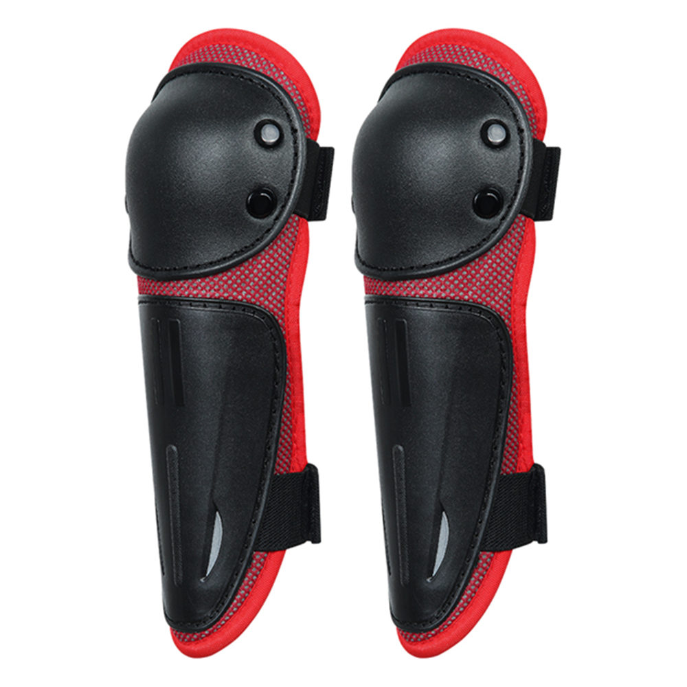 WOSAWE Kids Protective Ski Snowboard Back Body Protection Bandage Protector Jackets MTB Bike Bicycle Skateboard Motorcycle Armor: red elbow pads