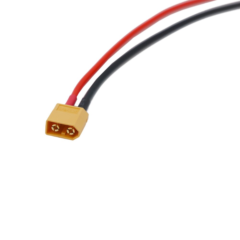 1pcs XT60 Battery Male/Female Connector Plug with Silicon 14 AWG Wire 14#100mm 40%Off