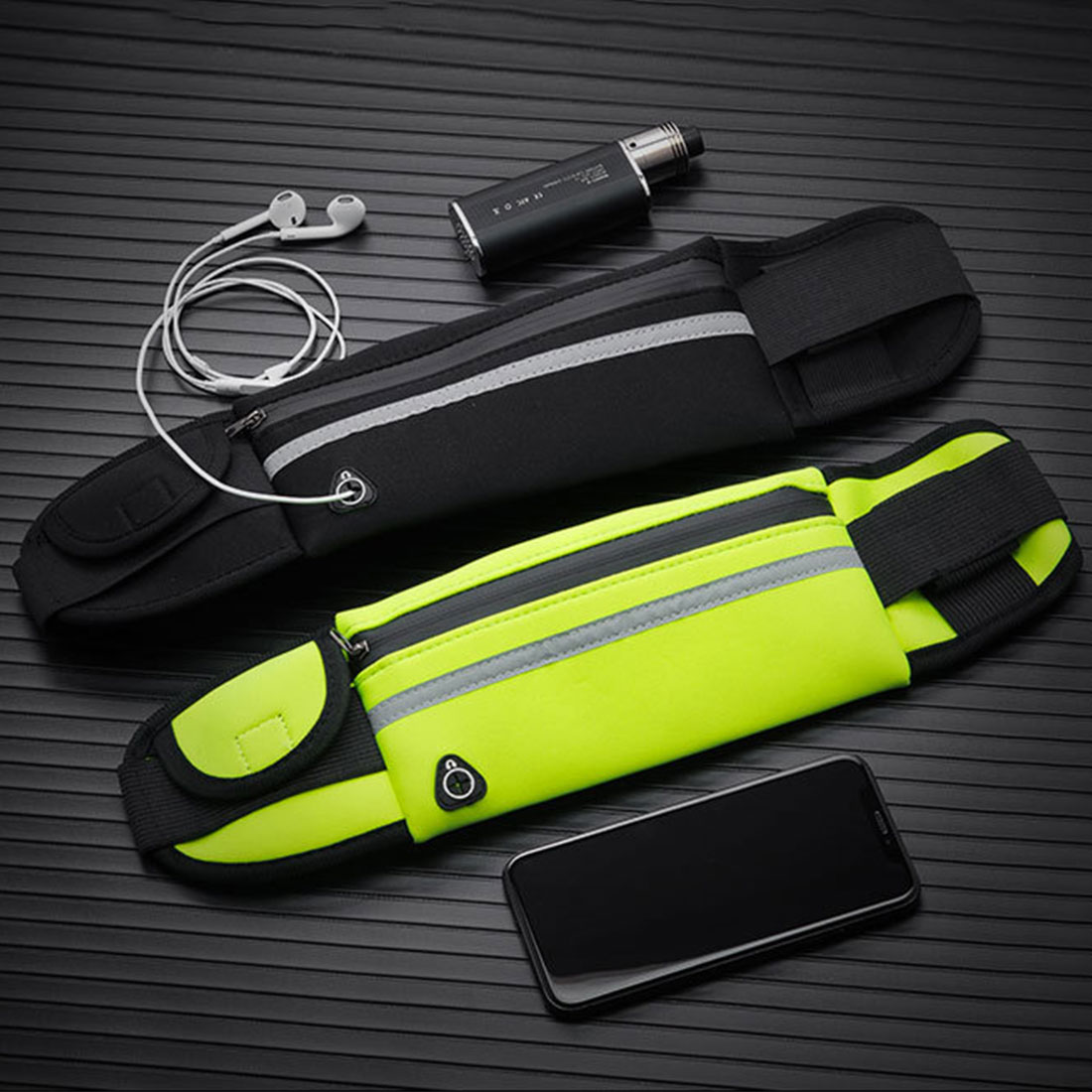 Pro Running Taille Tas Waterdichte Telefoon Container Jogging Wandelen Riem Buik Zak Vrouwen Gym Fitness Tas Lady Sport Accessoires