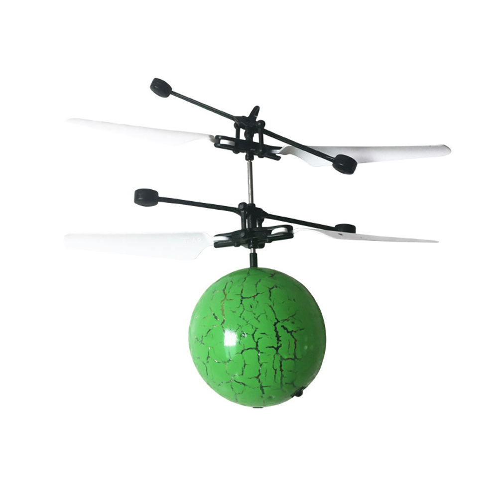 Sensor de detección de aviones, colorida bola voladora brillante, iluminación LED integrada para niños adolescentes, juguetes eléctricos para niños,