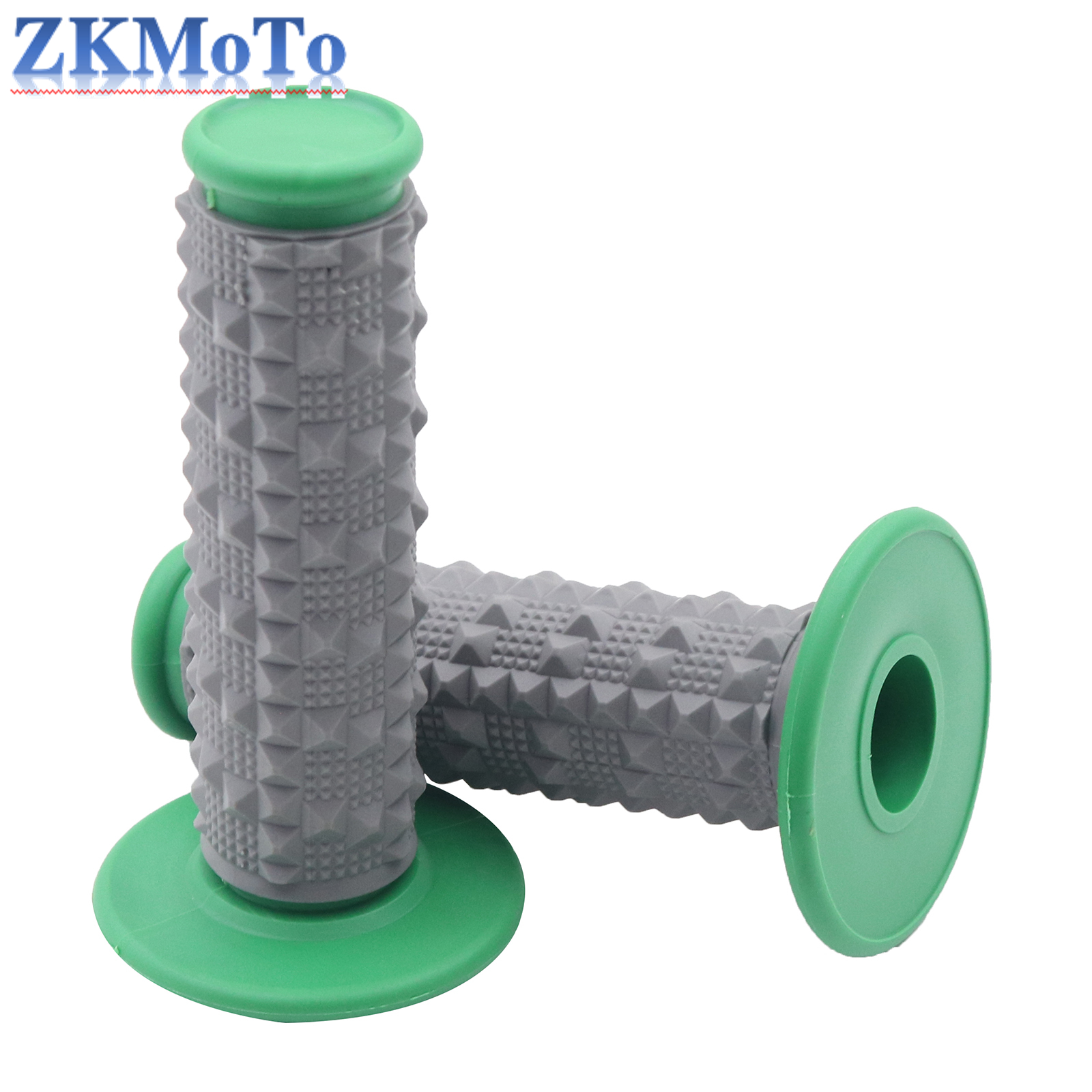 Handle Grip Pro taper Motorcycle Protaper Dirt Pit Bike Motocross 7/8" Handlebar Rubber Gel Hand Grips Brake Hands: army green