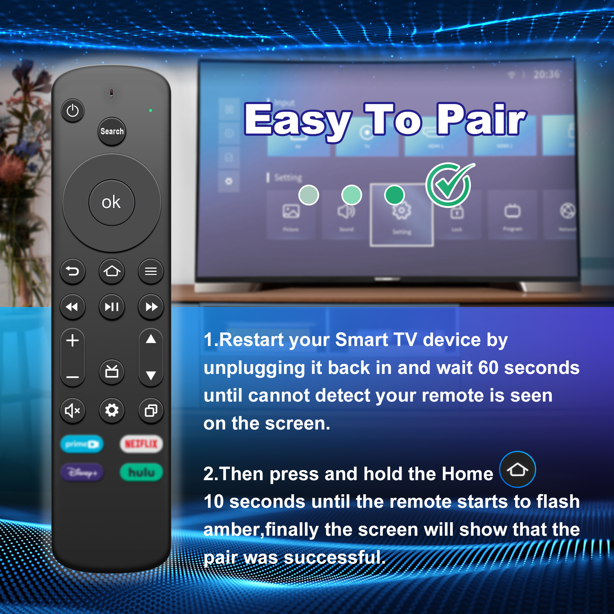 pilot zdalnego sterowania na podczerwień kompatybilny z serią Omni QLED pasujący robić telewizorów Toshiba sprytny TV Zamienny pilot NS-RCFNA-21 NS-RCFNA-19 CT-95018