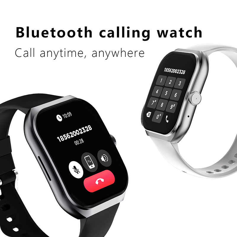 2024 nowy inteligentny zegarek AMOLED połączenie Bluetooth monitorowanie tlenu my krwi 100 tryb sportowy IP68 wodoodporny męnarty smartwatch dla androida IOS