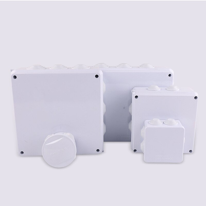 plastic ABS ip65 ip66 junction box ddiy water electrical junction box outdoor diy cable branch box