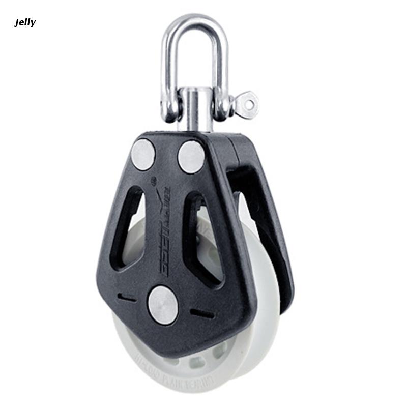 448C Boot Seil Rolle Block hoch Belastung Marine Sheave Heben Anker Rad Block: 2