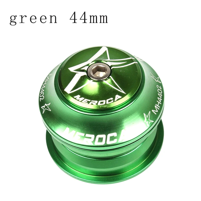 Bicycle Headset 44mm 2 Bearing Clock 1 1/8 For Road MTB Bike BMX Integrated Steering Parts For 28.6 Straight Tube Fork: Light Grey