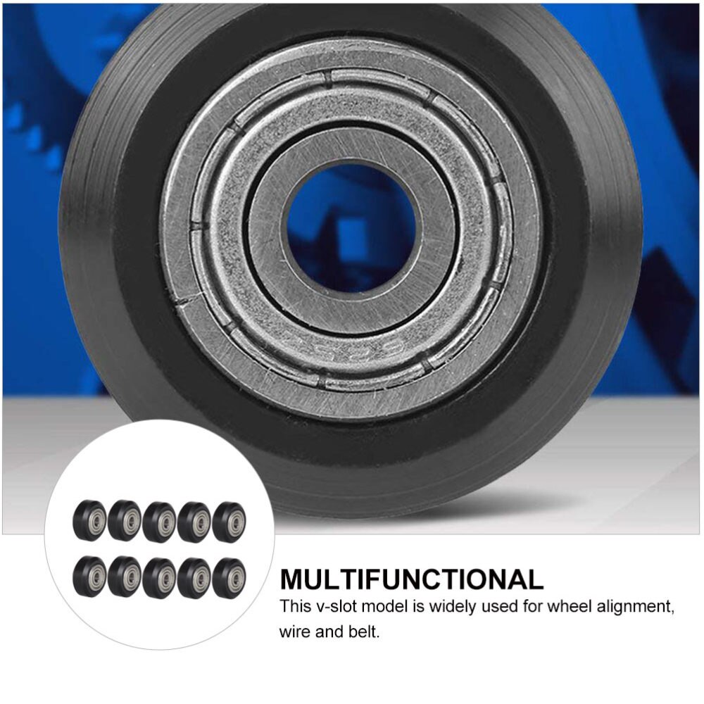 10 Pcs Wheel Premium Parts Pulley for Machine Printer Worker