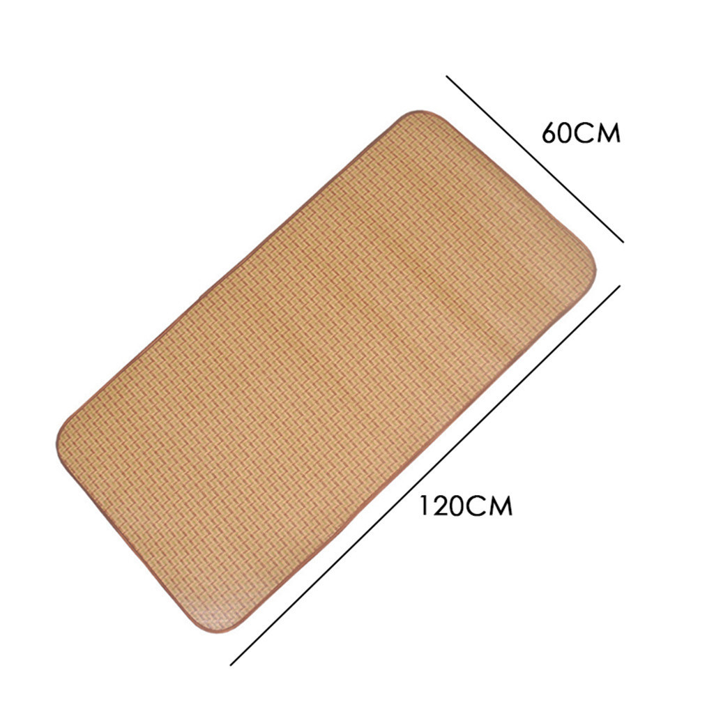Sleeping Mat Kids Baby Rattan Mat Summer Cooling Soft Bedding Mat Good Air Permeability Rectangular Cooler Sleep Pad For Child