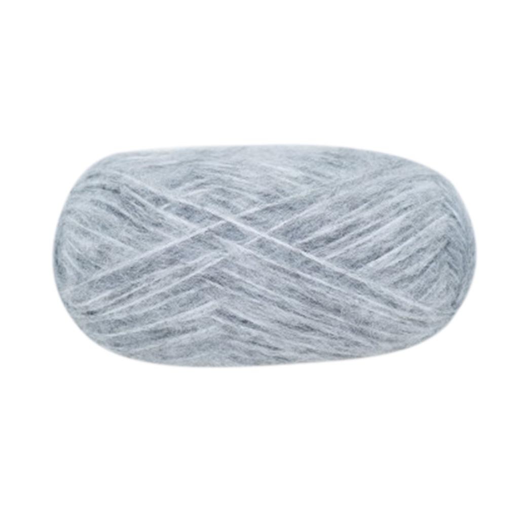 Laine grossière Mohair couture fil de Laine tissé à la main écharpe ligne fil à Tricoter Laine A tricoté des fils pour le tricotage et le Crochet: B