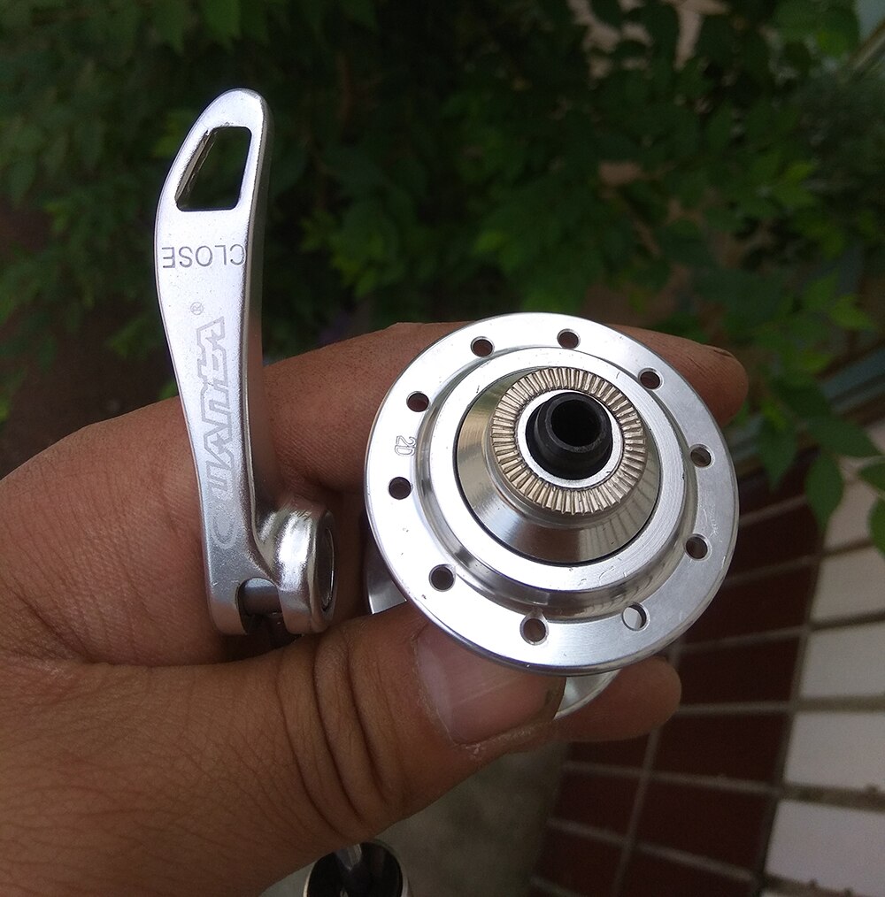 QT 20 hole front bicycle hub quick release fold bike road bike hub