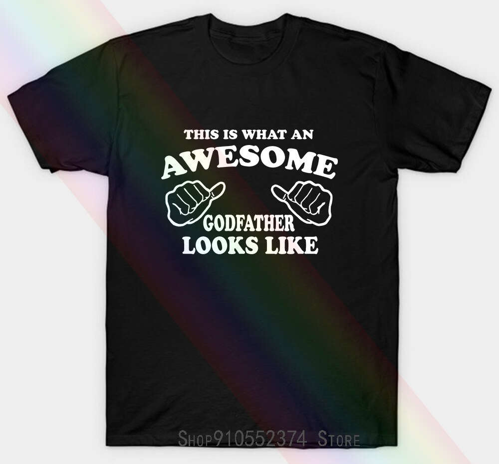 Camiseta Unisex para bautismo, padrino, bautizo, cumpleaños, Gif: S