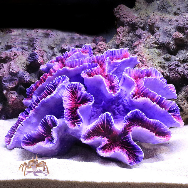 Aquarium Decoratie Koraal Kleurrijke Hars Kunstmatige Coral Meststof Zeester Aquarium Accessoires Ingemaakte Landschap Accessoires: 3