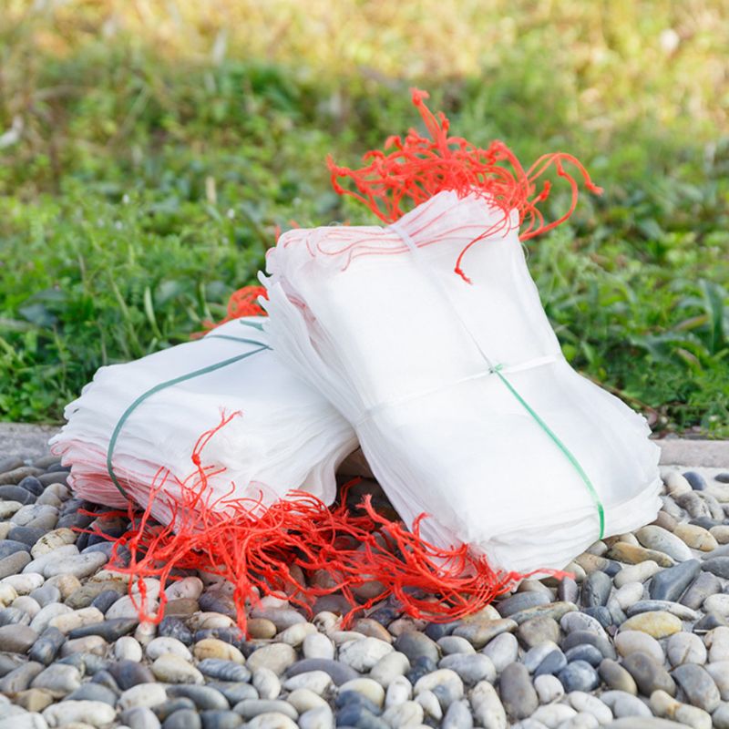 Nylon insektsikker mesh bag frukt frø bløtlegging filter pitaya anti-fly poser
