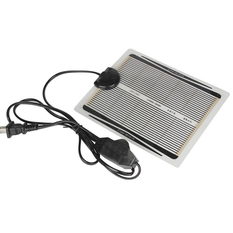 Esterilla de calor hidropónica impermeable para plantas de semillero, almohadilla de calefacción, calefacción para tanques de reptiles