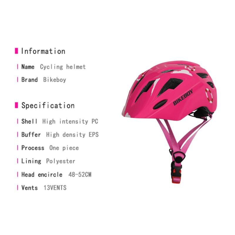 Children Bike Cycling Helmet Kids MTB Motorcycle Helmet Skating Sport for Boys Girls Safety Protection Anti-collision Cap