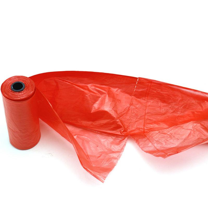 15pcs Biodegradable Dog Poo Bag Pet Cat Waste Poop Clean Pick Up Garbage Bag
