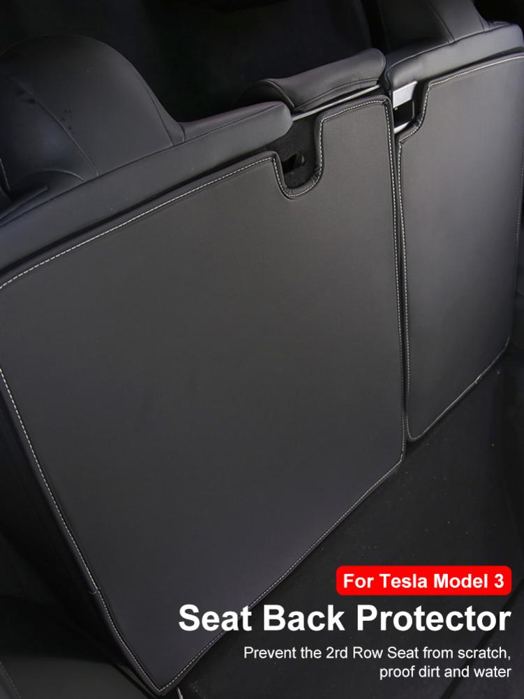 Seat Protector Back Voor Tesla Model 3 Geurloos Split Vloermatten Auto Bekleding Stoelhoezen Voor Auto 'S Funda Asiento coche