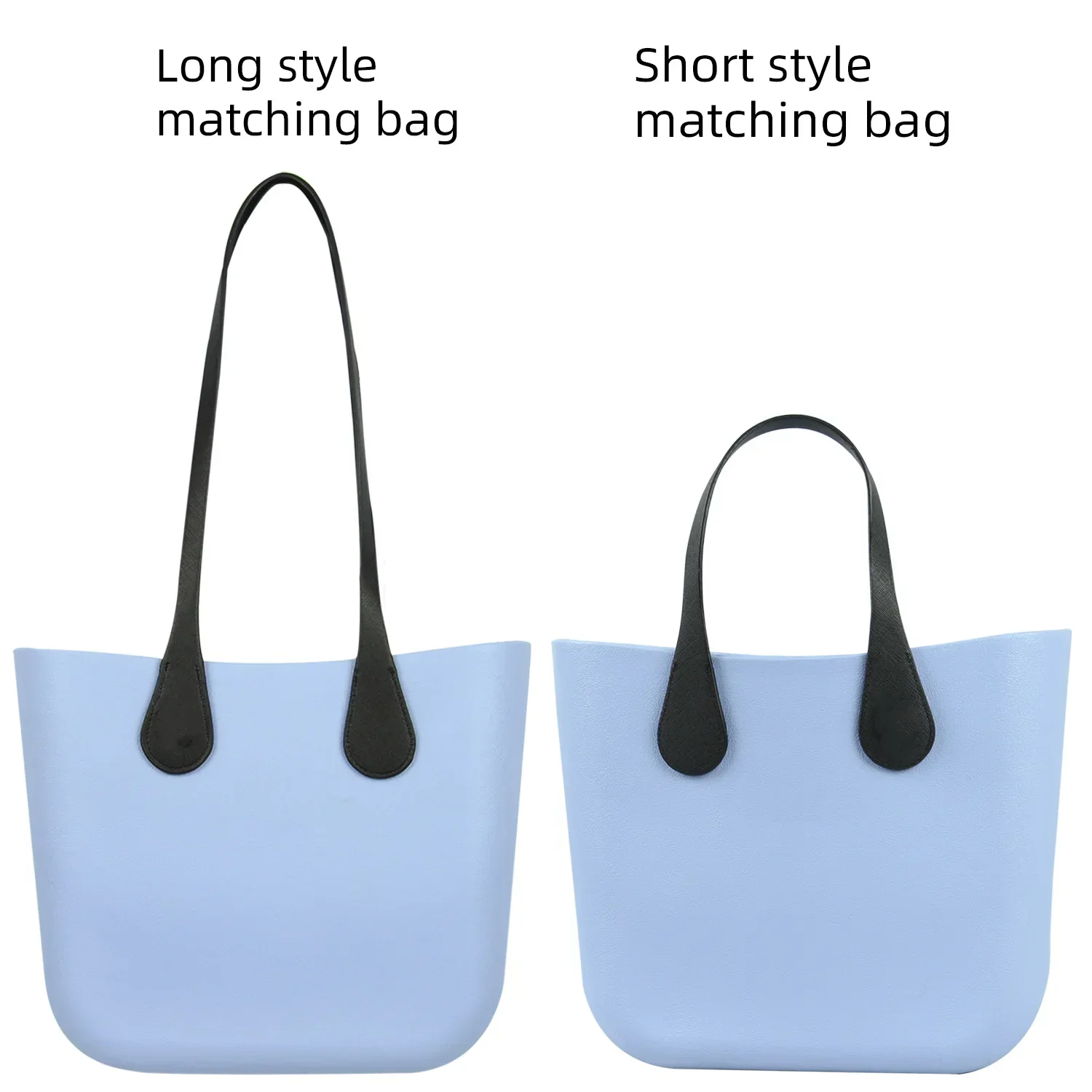 Neue Tanqu lange kurze Obag schlanke PU-Ledergriffe für O-Tasche Schulter Hand Haltegurte Zubehör